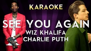 Wiz Khalifa ft. Charlie Puth - See You Again | Higher Key Karaoke Instrumental Lyrics Cover