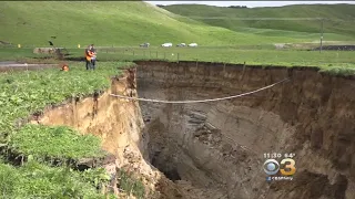 Massive Sinkhole At New Zealand Farm Being Called Spectacular By Geologist