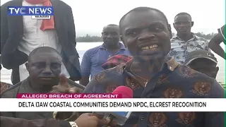 Delta Ijaw Coastal Communities Demand NPDC, Elcrest Recognition