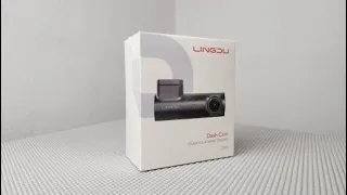 Unboxing and installing new dash cam--LINGDU D100 2K Smart Car Camera with WI-FI & 0.96" LCD Display