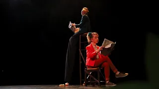 "Si tu n'étais pas là..." - spectacle en équilibre et mouvements de la cie dos mundos al-arte