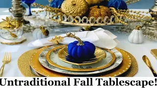 #Adifferentkindoffall Collab | Untraditional Fall Tablescape | How to Set A Thanksgiving Table