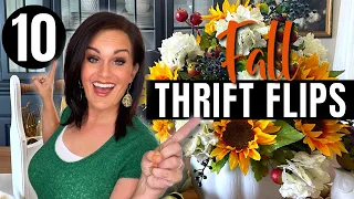 10 Quick & Easy THRIFT FLIPS for FALL That’ll Wow!
