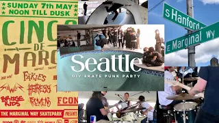 Seattle Skate Punk Party at Marginal Way Skatepark.