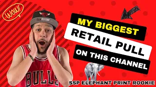 My Biggest Card Pull on This Channel! SSP Rookie Elephant Print