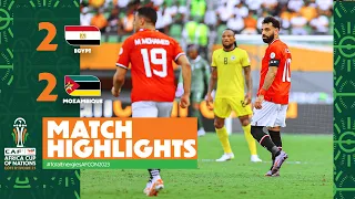 HIGHLIGHTS | Egypt 🆚 Mozambique #TotalEnergiesAFCON2023 - MD1 Group B