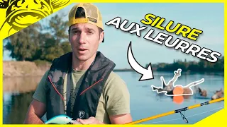 Pêche au SILURE sur la LOIRE | Silure aux LEURRES | Silure en lancer.