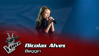 Nicolas Alves - "Beggin'" | Prova Cega | The Voice Kids