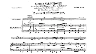 Beethoven: 7 Variations on 'Bei Männern, welche Liebe fühlen', WoO 46 - Emanuel Feuermann, 1934