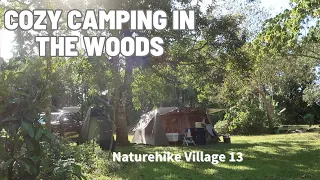 Overnight Car Camping at Camp Spotted-wood | Villa Escudero | Review of Naturehike Village 13 |   4K