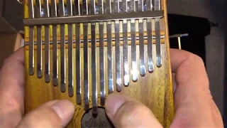 Thumb Piano 17 Keys Kalimba - Finger Piano Overview