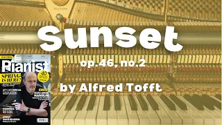 Sunset by Alfred Tofft
