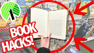 Why everyone is buying BOOKS from Dollar Tree! This is SO UNIQUE!