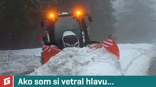 Valtra G135 na Čertovici - GARÁŽ.TV - Rasťo Chvála