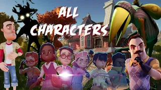 Hello Neighbour All Characters and Skins
