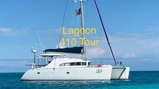 Lagoon 410 Boat Tour / Catamaran / Sailboat Living / Cruising Home