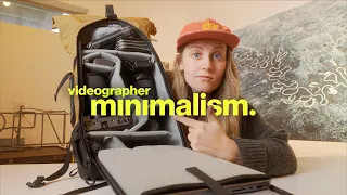 What's in MY Camera BACKPACK as a TRAVELING Videographer | Minimalist Carry On