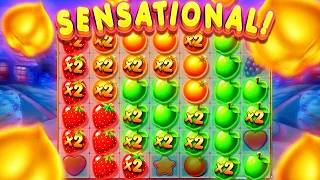 INSANE 256X MULTIPLIER PAID ON FRUIT PARTY!! (Bonus Buys)