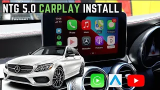 Mercedes-Benz C-Class 2015-2019 Wireless Apple CarPlay + Android Auto Install