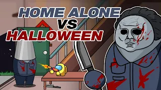 Home Alone vs Halloween | Among Us Zombie Animation