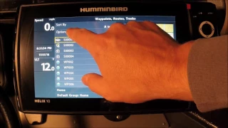 Exporting Waypoints in Humminbird Electronics!