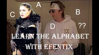 learn the alphabet with TIX and Efendi (Efentix) - Eurovision 2021 meme (an incomplete love story)