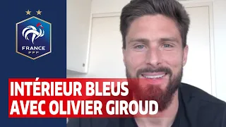Intérieur Bleus avec Olivier Giroud, Equipe de France I FFF 2020