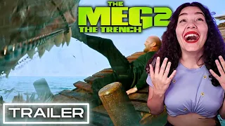 MEG 2: The Trench Official Trailer REACTION