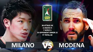 Milano vs Modena | Italian Volleyball SuperLega 2023/2024