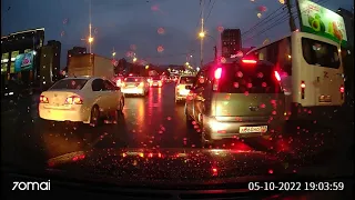Дорожный конфликт - Новосибирск, 05.10.2022