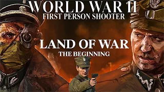 New World War 2 game LAND OF WAR: The Beginning + Release Trailer
