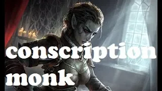 New Deck: Conscription Monk | Elder Scrolls Legends