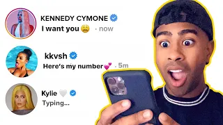 DM’ing 100 Instagram Models TO SEE WHO WOULD REPLY.. **it actually worked**