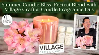 DIY: Creating a Summer-Inspired Candle with Village Craft and Candle Fragrance Oils!