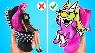EXTREME GOOD VS BAD DOLL ROOM MAKEOVER || Pet Reacts: LOL Edition!