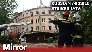 Russian missile strike kills four in Ukraine's western city of Lviv