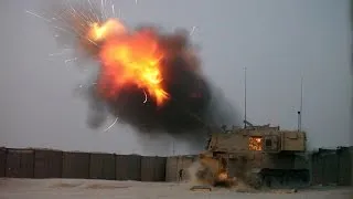 Battle of Mosul 2016 - US Army Artillery & M142 HIMARS Heavy Fire Support | Iraq War