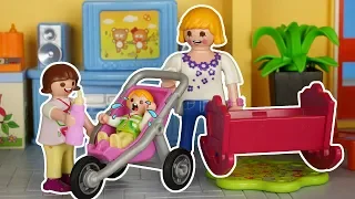 Playmobil po polsku Wesołe przygody Klary i Kuby Mała Laura dokazuje w nocy odc 8