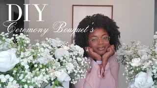 DIY | CEREMONY BOUQUETS FOR THE ISLE | JAZMINE L ROSE.