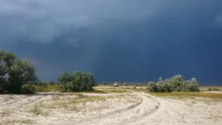 Как нам повезло с непогодой на острове Джарылгач