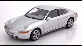 Modelissimo: CMF Porsche 989 Prototype 1988 silver 1/18
