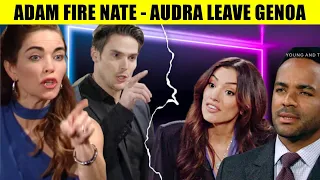 Young And The Restless Spoilers Nate gets fired by Adam for trying to get Audra as COO Newman Media