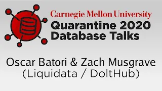 Dolt: Another Relational Database, Why and How (Oscar Batori & Zach Musgrave , DoltHub)