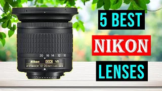 Top 5 Best Nikon Lenses 2023 | Best Nikon Lenses - Review