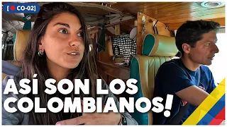 👆🏽así reaccionan los COLOMBIANOS al pedirles AYUDA en ruta😰