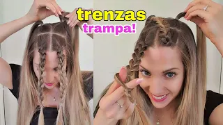 TRUCO PARA HACER LAS MEJORES TRENZAS | chicas fashions