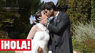 La emotiva boda de Marta Pombo y Luis Zamalloa rodeados de familiares y amigos