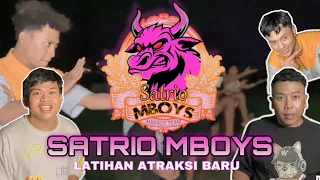 SATRIO MBOYS LATIHAN ATRAKSI BARU part 1