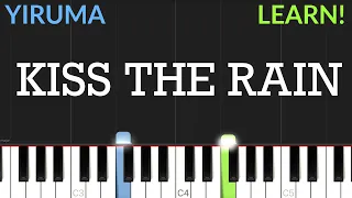 Kiss The Rain - Yiruma | EASY Piano Tutorial