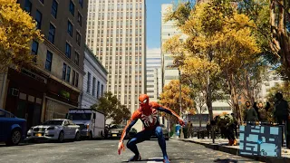 Marvel's Spider-Man freeroam 4K HDR PS5 (Backward compatibility)